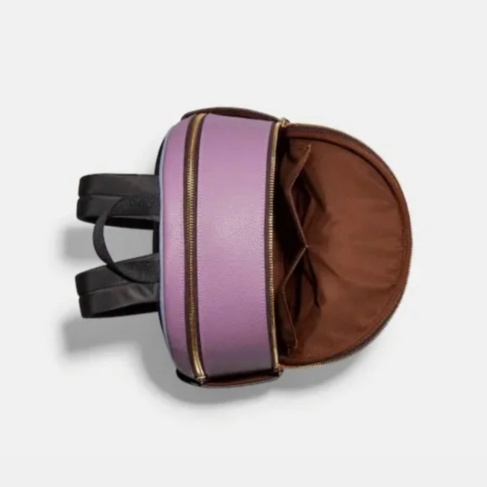 NWT Coach Color Block Backpack - Picture 4 of 13